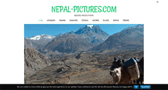 Desktop Screenshot of nepal-pictures.com